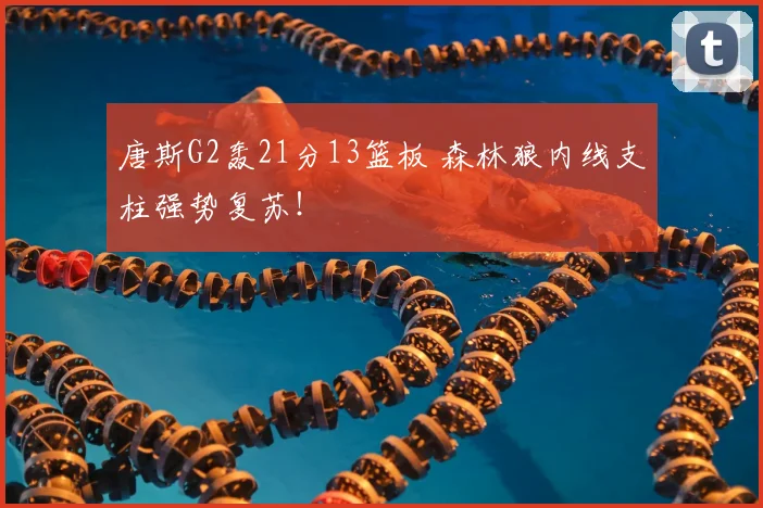 唐斯G2轰21分13篮板 森林狼内线支柱强势复苏!